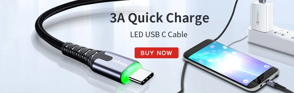 Essager нейлоновый Micro USB кабель 2.4A для быстрой зарядки и передачи данных кабель для samsung Xiaomi Microusb шнур 1 м 2 м кабели для мобильных телефонов