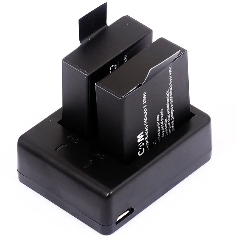 4k sj9000 аккумулятор + USB мини двойное зарядное устройство для SJCAM 5000 wifi SJ5000 SJ5000X SJ8000