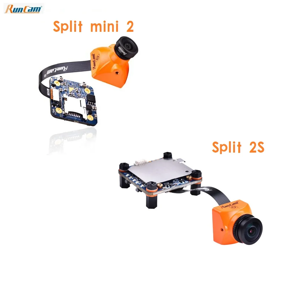 RunCam Split mini 2/Split 2S FPV Wifi камера MP1080P/60fps HD Запись plus WDR NTSC/PAL переключаемая для