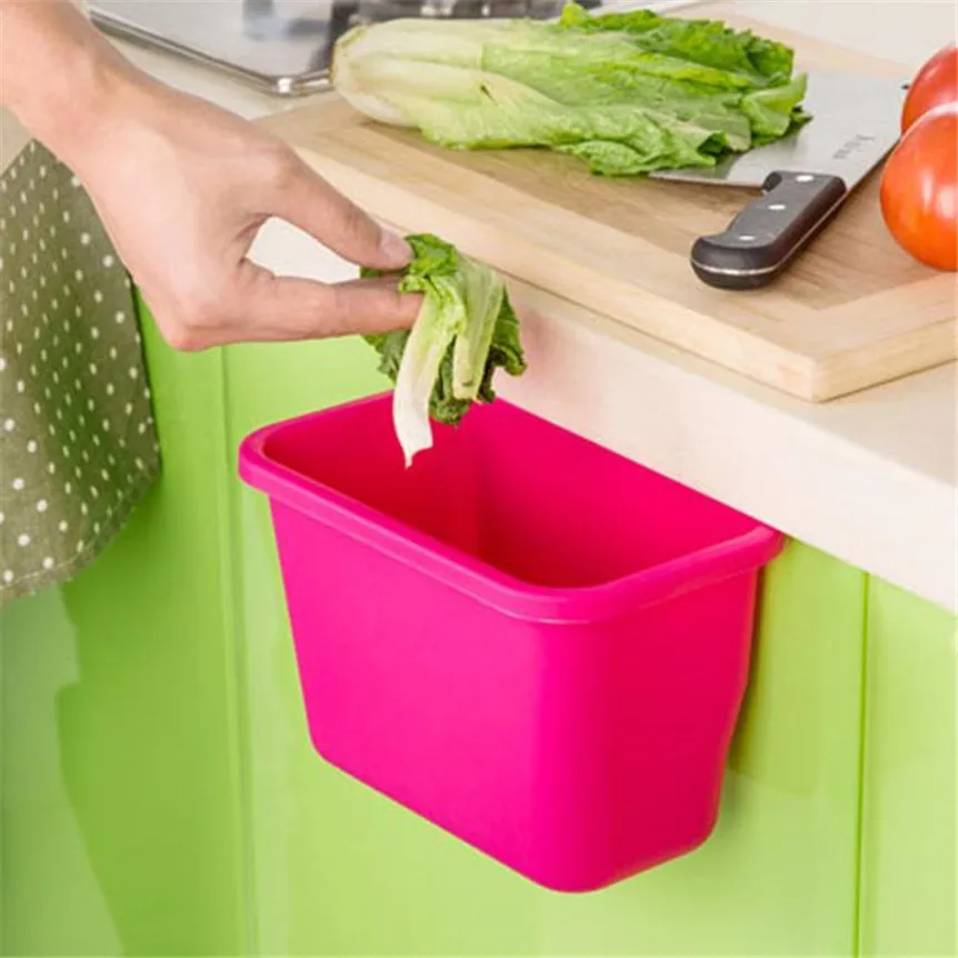 

Kitchen Cabinet Doors Hanging Plastic Trash Creative Desktop Multifunction Storage Box oct1013 Extraordinary