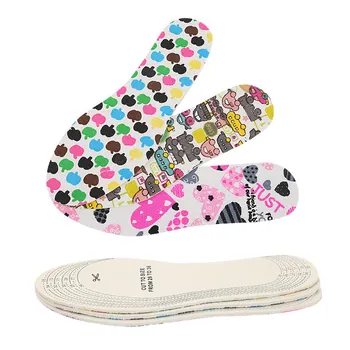 

Children's Insoles Breathable Latex Cloth Can Be Cut Shock Absorption Sports Men Women Insoles Shoe Pad
