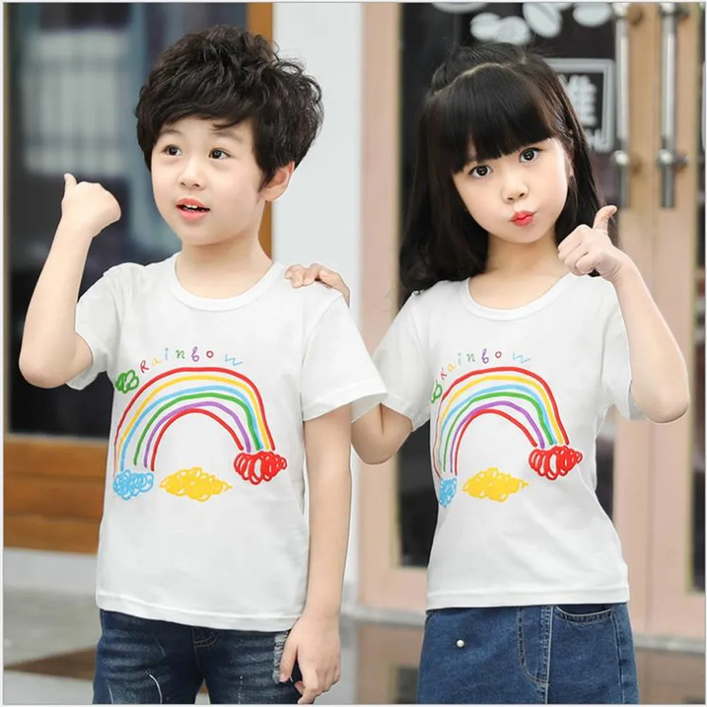 

Boys Tops Summer 2019 Brand Children T shirts Boys Clothes Kids Tee Shirt Cotton Cute Minion Cartoon Fashion Top & Tees