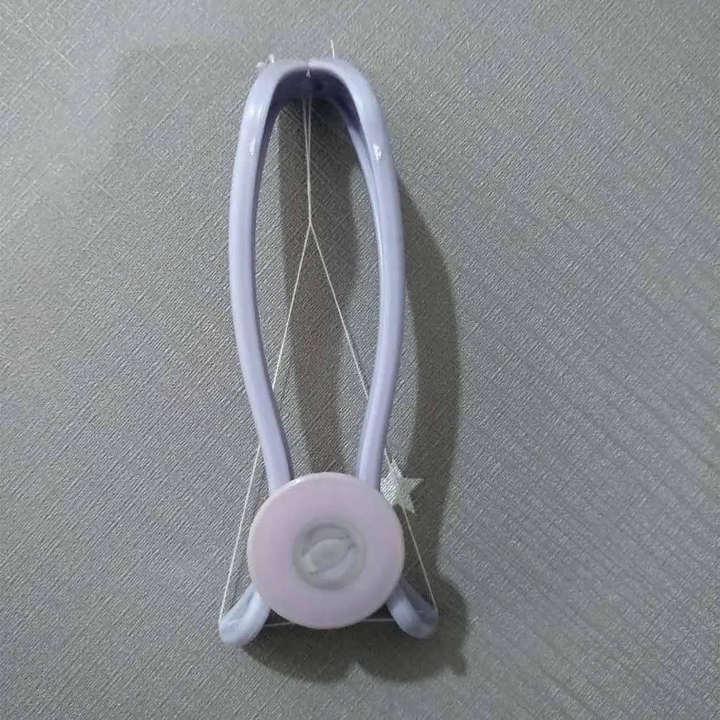 

Portable Size Body Face Hair Remover Spring Threading Epilator Defeatherer DIY Makeup Beauty Tool for Cheeks Eyebrow