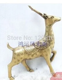 

Bronze statue copper Brass sika deer decoration sika deer