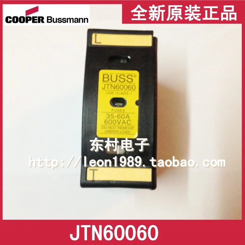 

[SA]United States BUSSMANN fuse JTN 60060 35A ~ 60A 600V JT60060 fuse holder