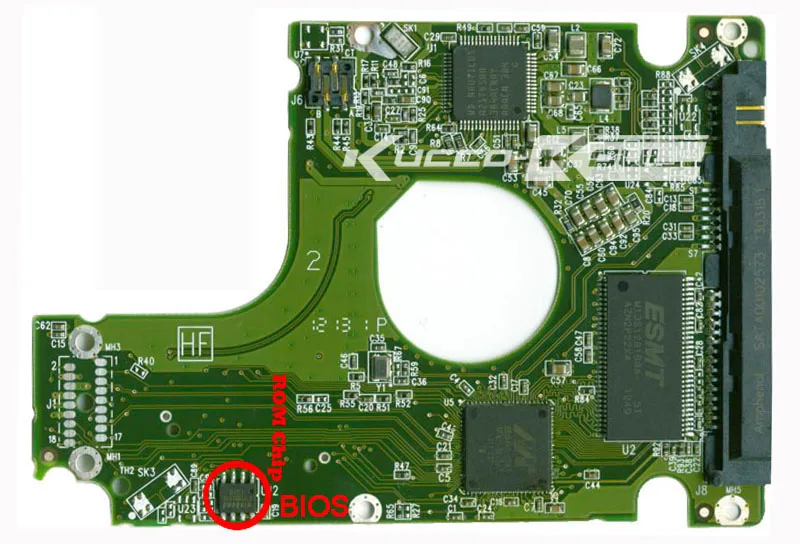 

HDD PCB circuit board 2060-771959-000 REV A P1 P2 for WD 2.5 SATA hard drive WD3200LPVX WD5000LPVX repair data recovery