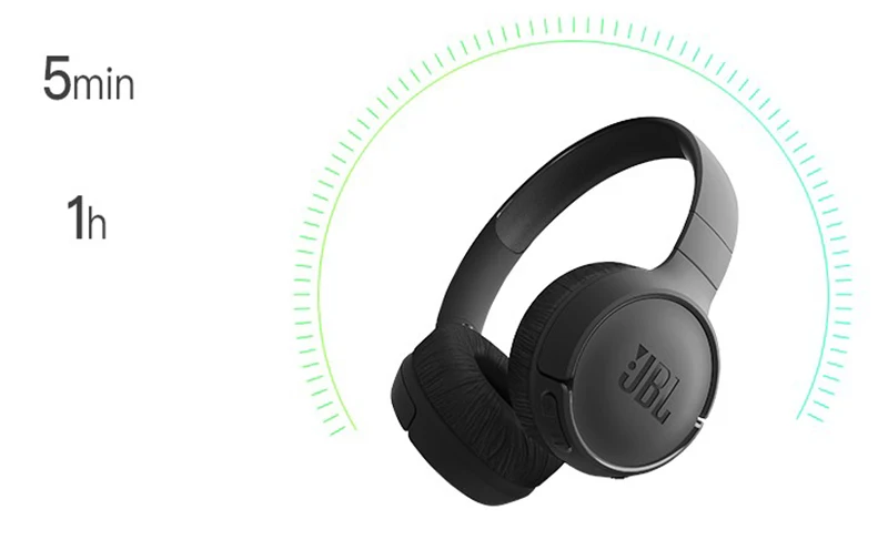 JBL T500BT Bluetooth Беспроводные наушники с микрофоном чистый Бас Звук шумоподавление портативная складная гарнитура спортивные наушники