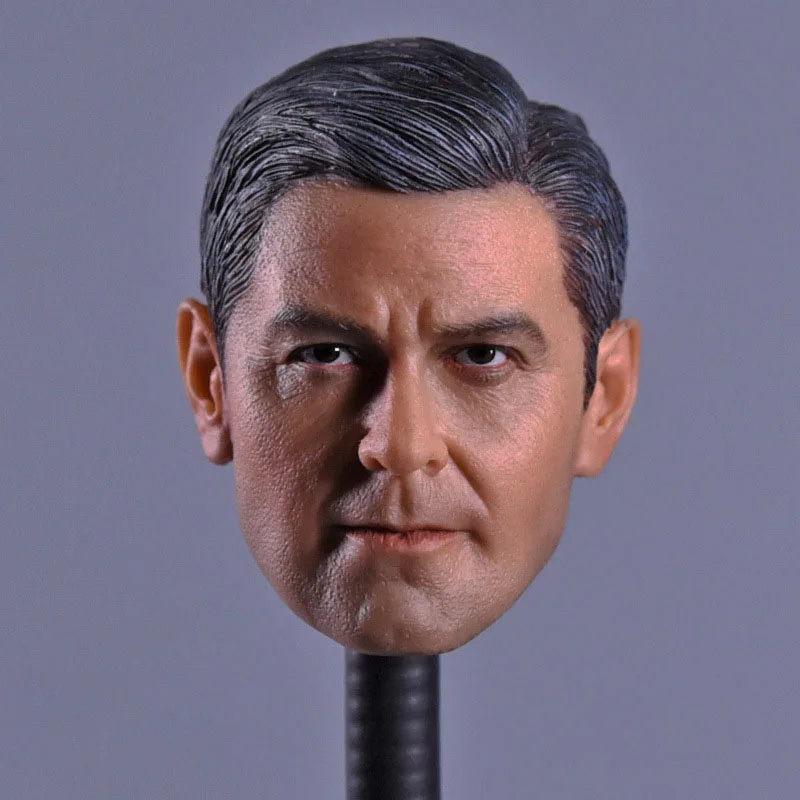 1 6 Scale Handsome Guy George Clooney Gravity Head Carving Sculpt