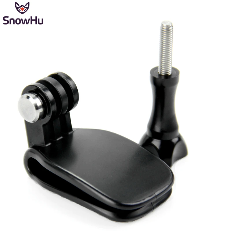 

SnowHu for Go Pro Accessories Travel Head Hat Belt Quick clip Clamp For Gopro Hero 7 6 5 4 3+ for Xiaomi for yi for SJCAM GP139