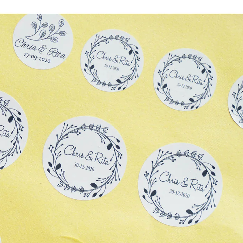 Фон под заказ с изображением наклейки конфеты коробки для подарков ручной работы подарок тег прозрачные этикетки конверт уплотнения 3/4 см круг