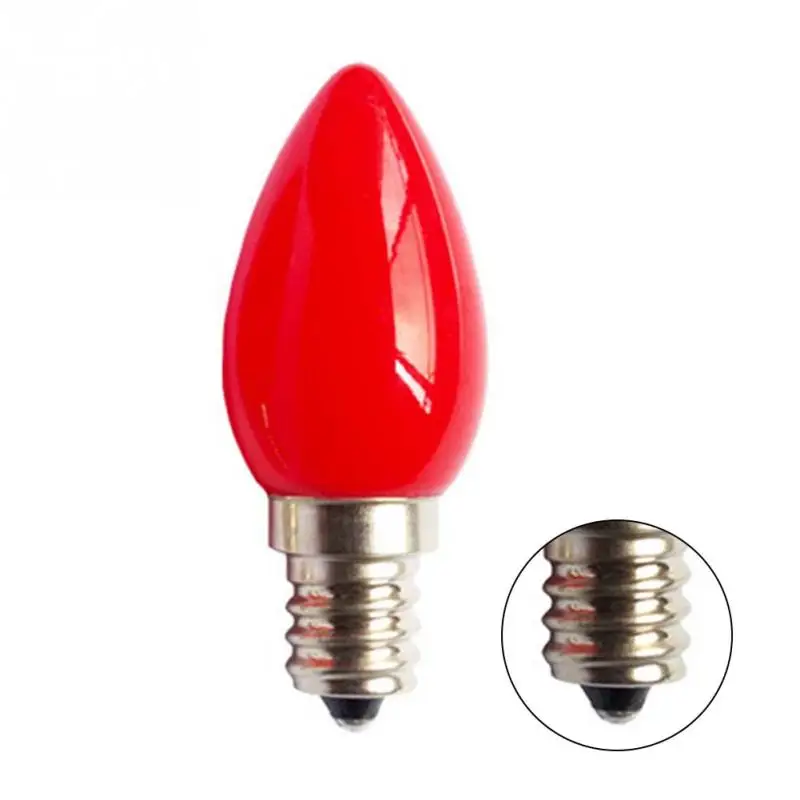 Koop E12 E14 Kaars Vorm Lamp LED Spaarlamp voor Boeddha Rode Lotus God Lamp Licht Boeddhistische voor chinese Bruiloft Benodigdheden
