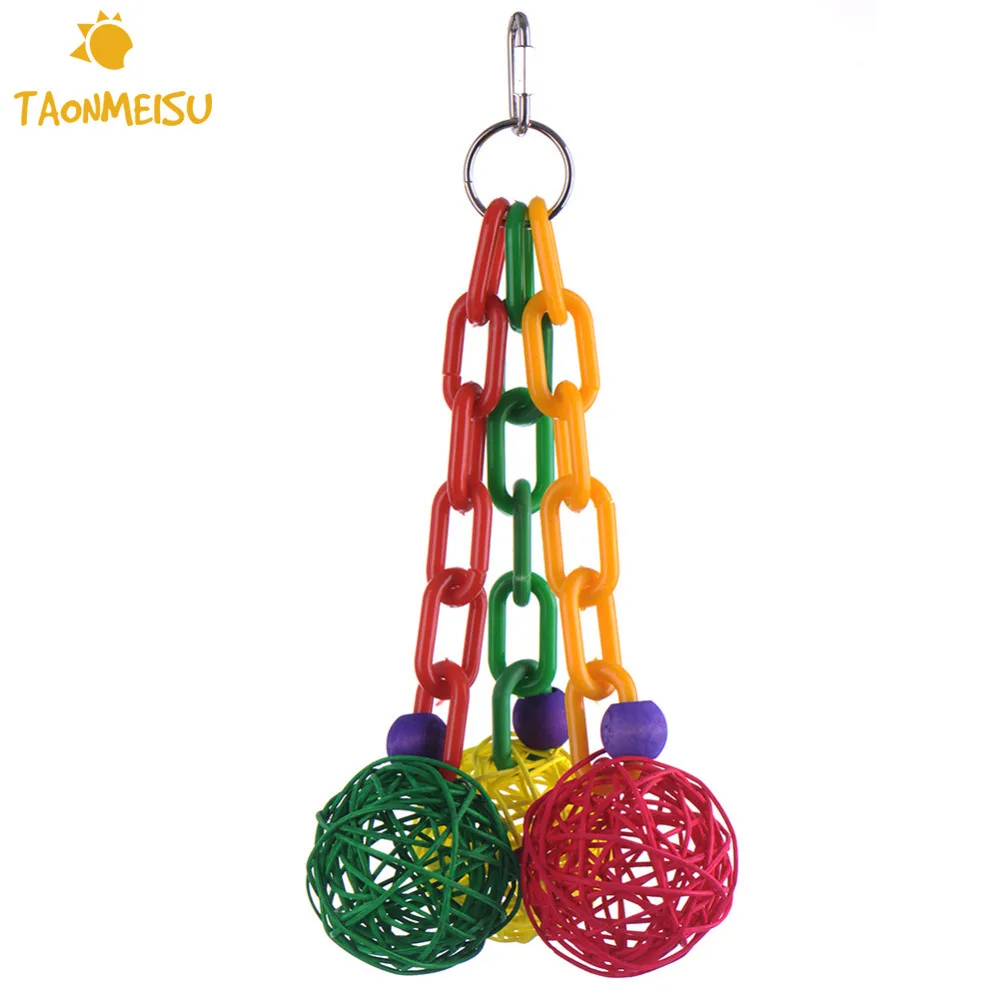 Parrot Bird Chew Toy Natural Safety Cave Aviary Swings Toys for Pets Cockatiel Budgie Lovebird