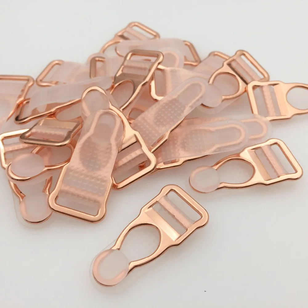 20pcs / lot nickel plated metal suspender clip garter belt clip 10mm/12mm sewing clips garment clips clothes clips
