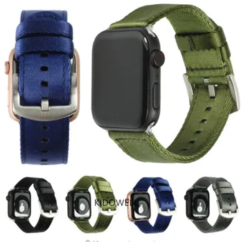 

50pcs DHL woven nylon replacement wrist sport bracelet 38mm 42mm 40mm 44mm Strap band for iwatch apple watch series 1 2 3 4