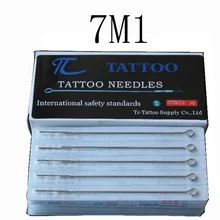 YILONG TC татуировки 7M1 иглы татуировки 50 шт./партия stianless стальные иглы медицинские иглы для татуировки