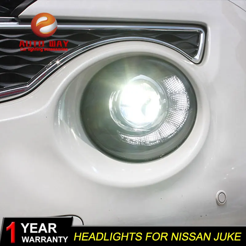 Автомобильный Стильный чехол на голову для nissan juke 2013- фары светодиодный nissan juke фары DRL Линзы Двойной Луч би-ксенон HID