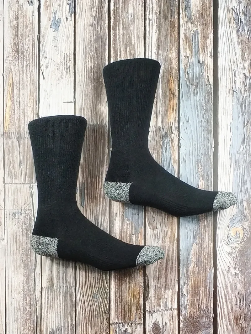 Высококачественные мужские однотонные носки для скейтборда(толстые, мягкие
