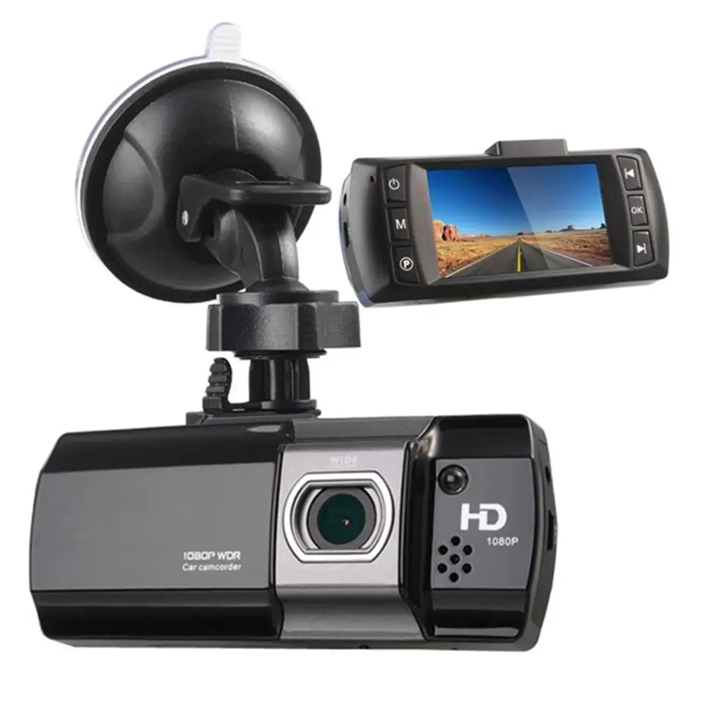 Автомобильный видеорегистратор, камера Full HD 1080 P, видеорегистратор, видеорегистратор для транспорта, с двумя объективами, камера заднего вида, видеокамера, видеорегистратор ночного видения