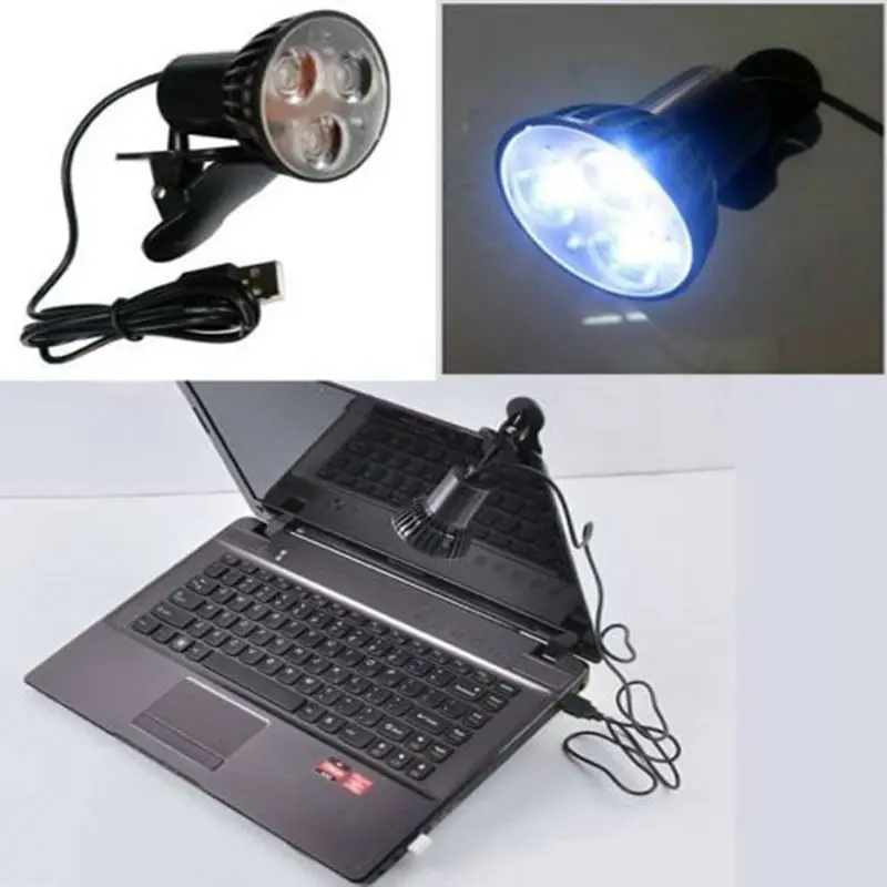 BGEKTOTH гибкий супер яркий 3 светодиодный светильник с зажимом на месте USB лампа для ноутбука ПК ноутбук работа в ночное время защита глаз