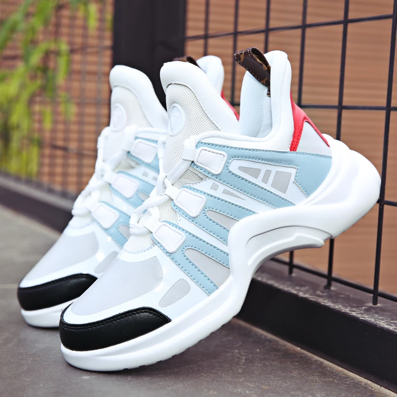 

women shoes autumn Breathable mesh Women Running Shoes Platform Sneakers Outdoor Height Increasing Women flats Walking Shoes