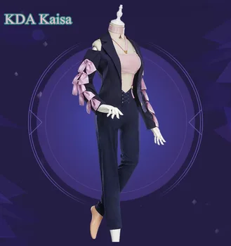 

[Per-sale] Game LOL Kaisa Illustration Magazine Style Sexy Dress Daily Outfit Cosplay Costume For Halloween Free Shipping New.
