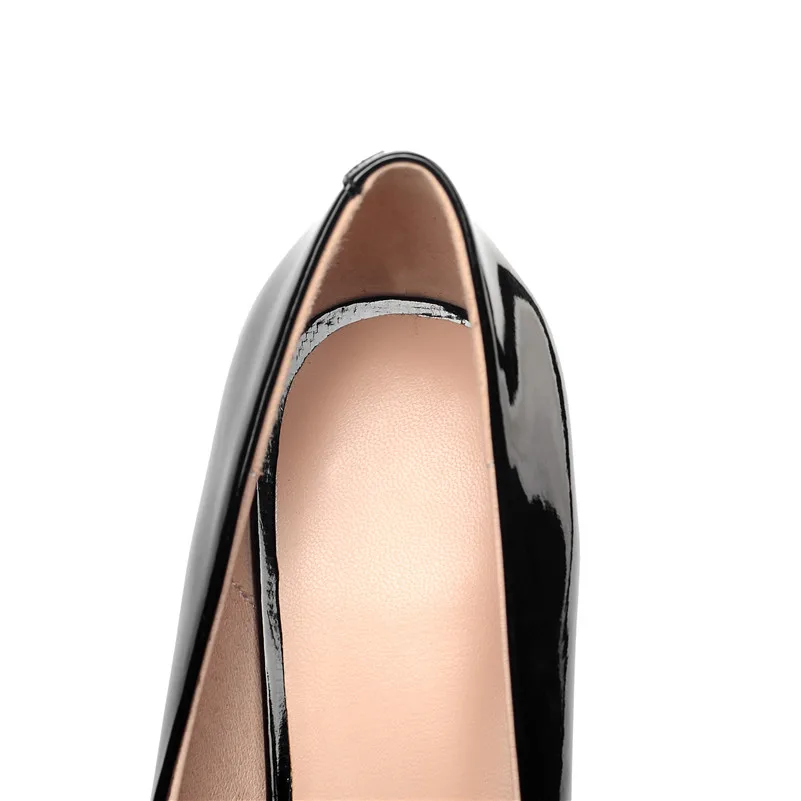 FEDONAS/Новинка; высококачественные блестящие женские туфли-лодочки из лакированной кожи; элегантные женские туфли с острым носком на высоком каблуке для вечеринки, выпускного, офиса