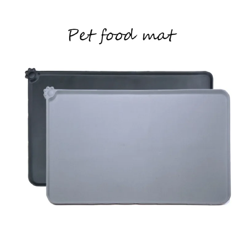 

Pet Food Cute Mat Cushion Bed Feeding Water Food Bowl Plate Silicone Tablecloth For Dog Dish Feed Placemat Pet Supplies