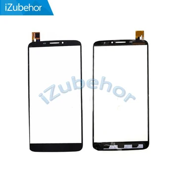 

100% warranty black Touch screen Digitizer front glass For Alcatel One Touch Hero 8020 8020Y 8020D by free shipping