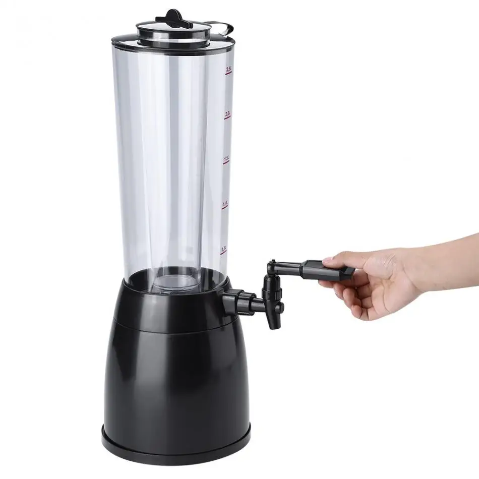

Ice Core Beverage Dispenser 2.5L Large Capacity Drinker Cannon