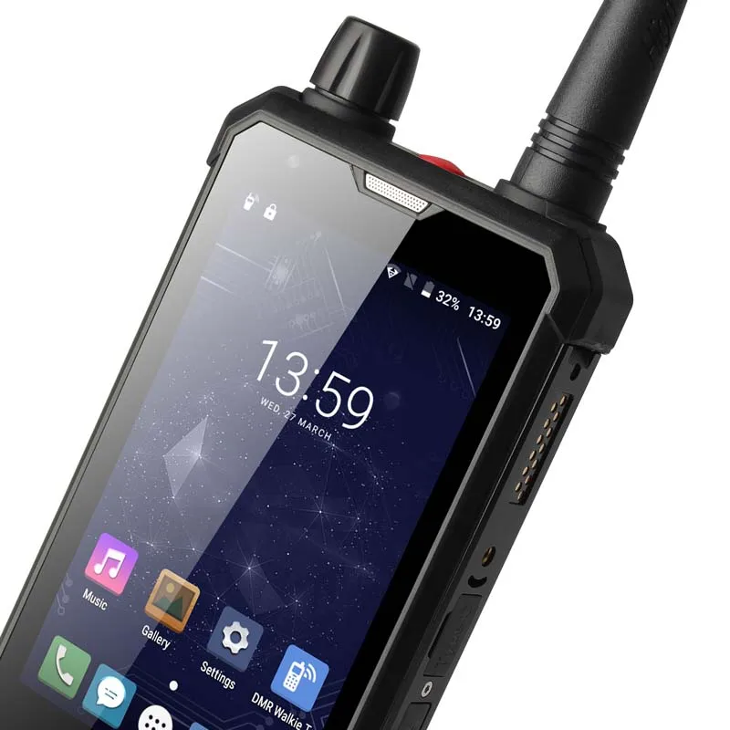 Смартфон UNIWA P1 3G 4G MT6737T Quad CPU IP67 водонепроницаемый поддержка PPT POC 7 6 В аккумулятор
