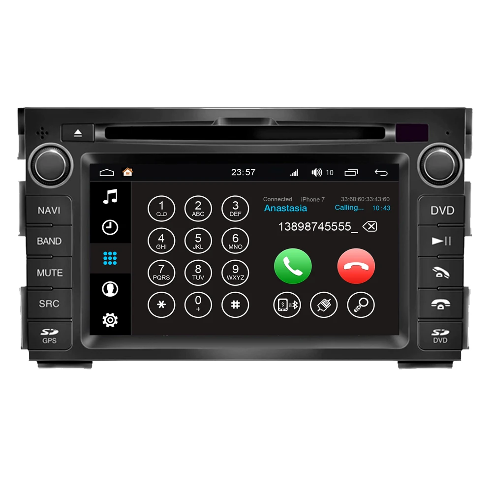 Discount Android 8.0 Car Multimedia Player For Kia Ceed Venga 2010 2011 2012 Autoradio Radio Stereo DVD GPS Navigation Sat Navi Head Unit 1