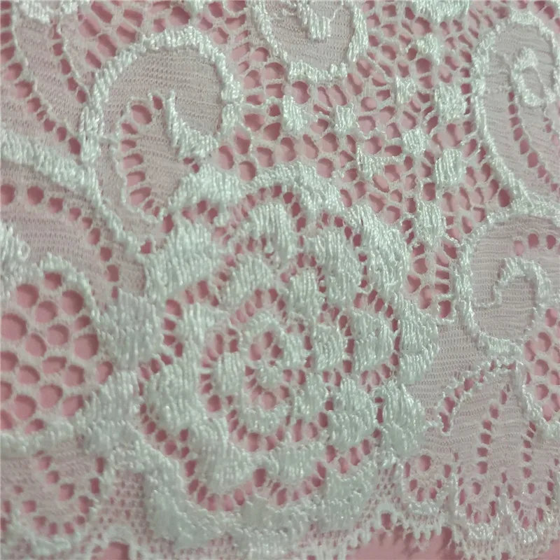 50yards Nylon Spandex Lace 16cm width Stretch lace Fabric Lace Sewing