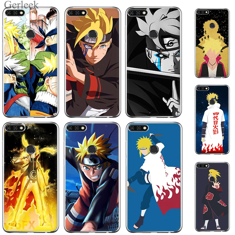 

Cover Case Phone Anime Naruto Minimalist For Huawei Honor 6A 7 7C 7X 8 8X 9 10 Lite Play Pro Protection