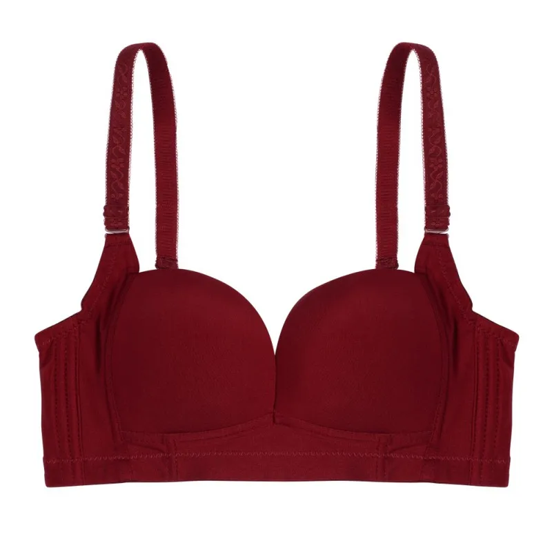 

1pcs Women Bra Solid Push Up Sexy Lingerie Women Underwear Lingerie Bra Sexy Lace Deep V-neck Thickening Dropshipping