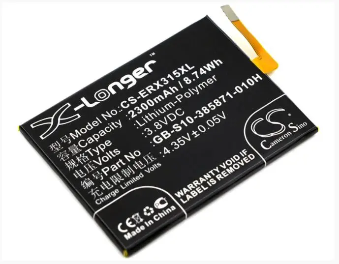 Аккумулятор Cameron Sino для SONY F3111 F3112 F3113 F3115 F3116 Xperia XA LTE 2300 мАч|Аккумуляторы мобильных