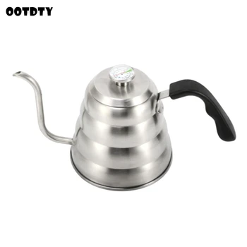 

Premium Pour Over Coffee Kettle with Precise Temperature Portable Gooseneck Tea Kettle Tea Pots for Stove Top Gas Stove Camping