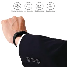 Новое Поступление Смарт-браслет с монитором сердечного ритма кислорода в крови монитор наблюдения за сном IP67 Водонепроницаемый шагомер с функцией напоминания Bluetooth 4,0