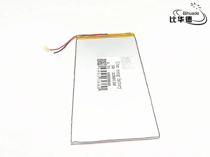 Bateria de Íons de Lítio para V88 Familiar Qualidade 3.7v 6000mah Real 5900mah V97m9 2 Boa 3280150 - Image 4