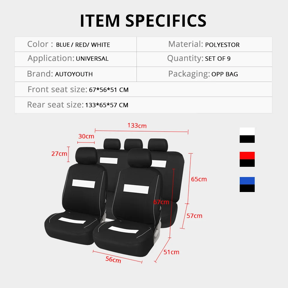 Partol-BLACK-Gauze-2pcs-pack-Universal-Fit-Car-Windows-Side-Curtains-with-Holes-Automobile-Front-Rear 
