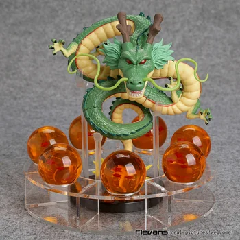 

Anime Dragon Ball Z Shenron 1 dragon +7 crystal balls PVC Action Figure Collectible Model Toy DBFG240