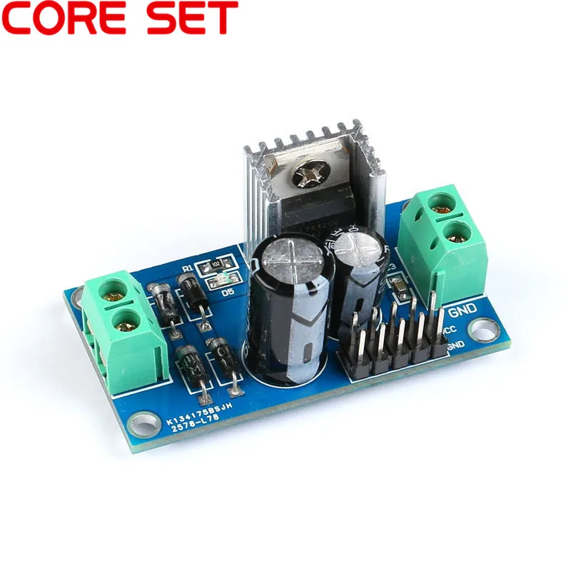 

AC/DC15V-24V to DC12V LM7812 Three Terminal Voltage Regulator Module 12V L7812 Power Supply Adjustable Regulator Module