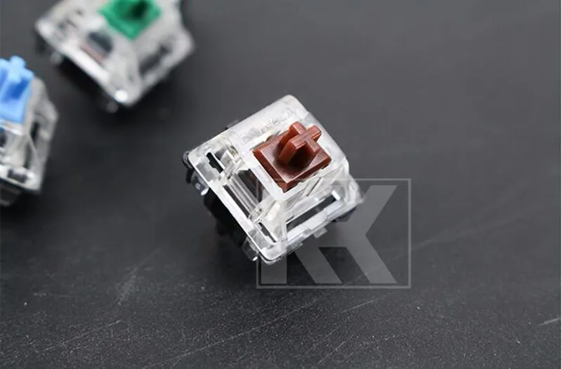 Gateron mx Переключатель 3 pin adn 5 pin прозрачный корпус mx зеленый коричневый синий переключатели для механической клавиатуры cherry mx совместимый