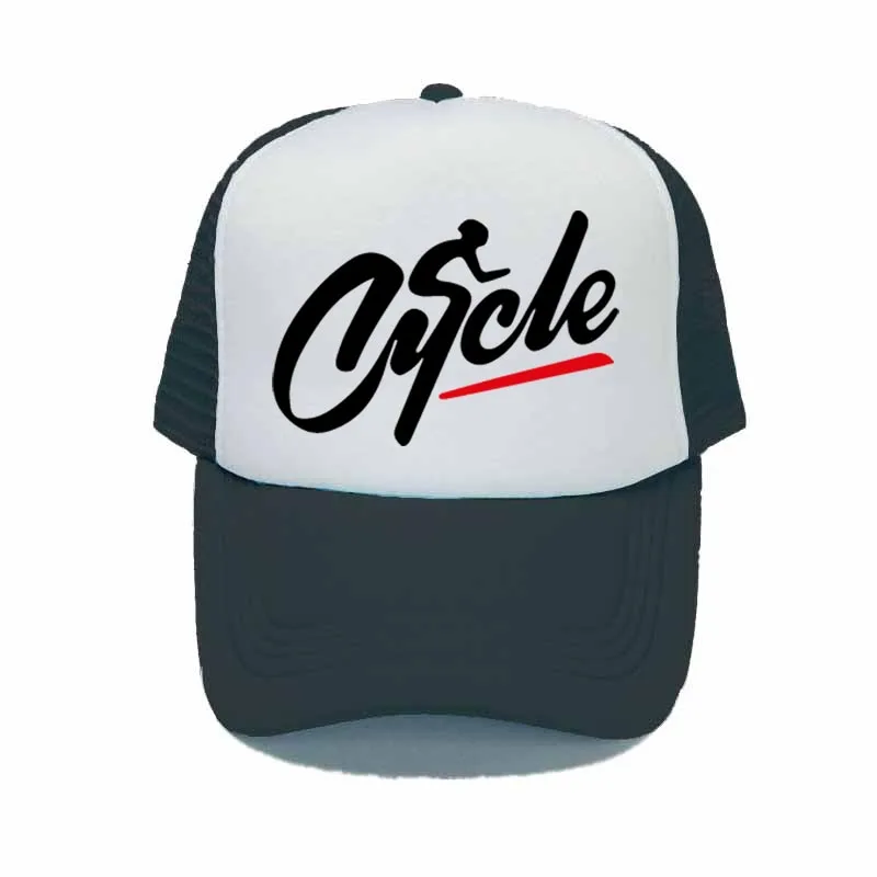 

New Mountain Bike Cap Men Women MTB Cycling Fans Trucker Hats Cool Sport Summer Mountain Bicycle Wheels Bone Baseball Caps YY336