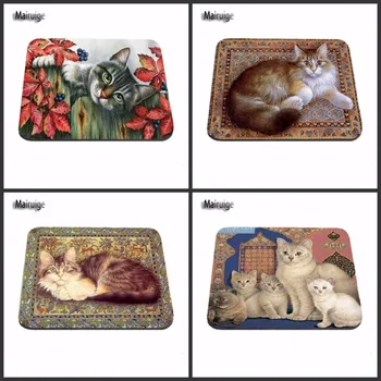 

Mairuige Persian Cat On The Carpet New Luxury Printing Anti-Slip PC Laptop Mouse Pad Drop shipping 18*22/25*20/29*25*2cm