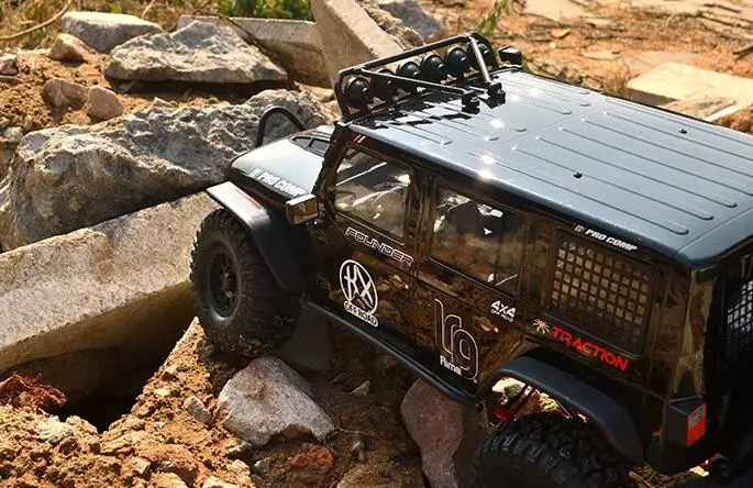 CRAGSMAN 1/8 масштаб тяги крови Дракон 4x4 супер гусеничный грузовик, RTR с светодиодный, бампер альпинистский автомобиль