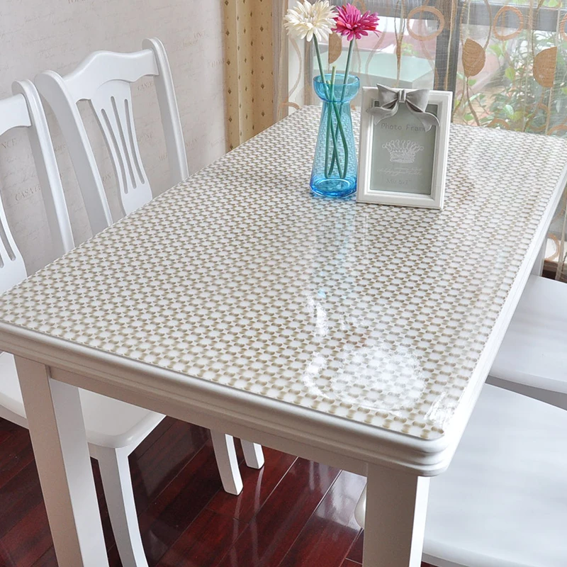 Dining Room Table Pads simple dining room table pads rectangle wood dining table 6 wood chairs above black ceramic floor beside wood cabinet with storage for small dining room 16 Colors Soft Glass Transparency Pvc Table Cloth Waterproof Party Wedding Home Kitchen Dining Placemat Pad Dining Room Table Pads custom table pads usa 16 Colors Soft Glass Transparency Pvc Table Cloth Waterproof Party Wedding Home Kitchen Dining Placemat Pad
