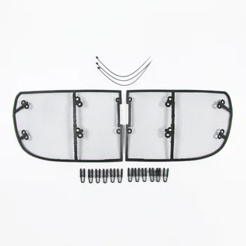 

Wtfs Stainless Steel ABS Insect Grille Mesh Grill Inserts Insect Net Insect-Proof Net for Jaguar XFL [QP1128]