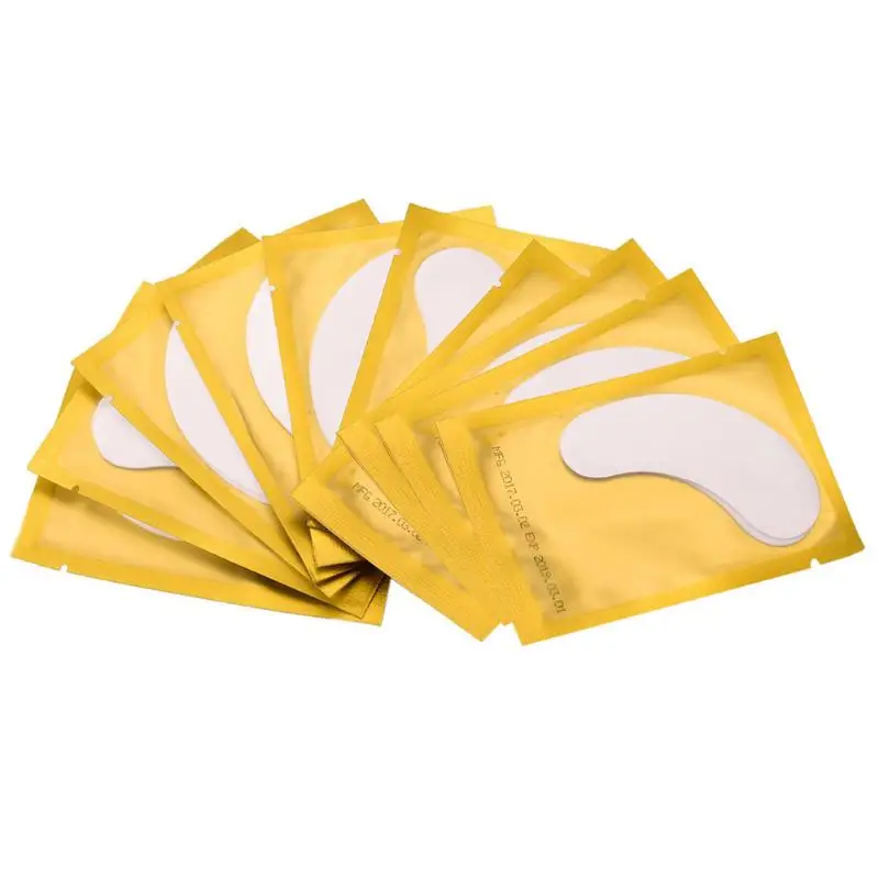 

10Pcs Eye Patches Anti-wrinkle Collagen Beauty Eyelash Pads Gel Patch Eye Mask Face Care Professional Women Makeup Tools