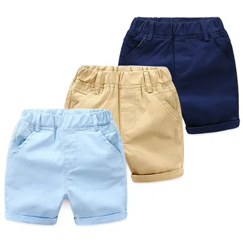 

2019 Summer England 2 3 4 5 6 7 8 9 10 Years Toddler Infant Cotton Sports Drawstring Solid Color Handsome Kids Baby Boy Shorts