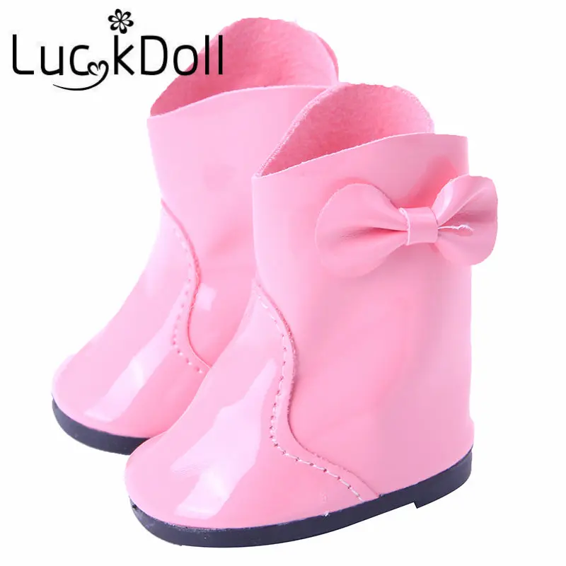 LUCKDOLL 4 цвета мини игрушка обувь подходит 18 дюймов американский и 43 см аксессуары для кукол, игрушки для девочек, поколение, подарок на день рождения - Цвет: N737